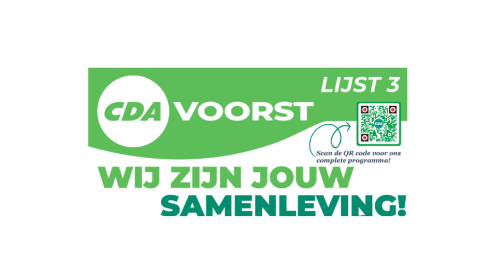 CDA Voorst Lijst 3 Standpunten